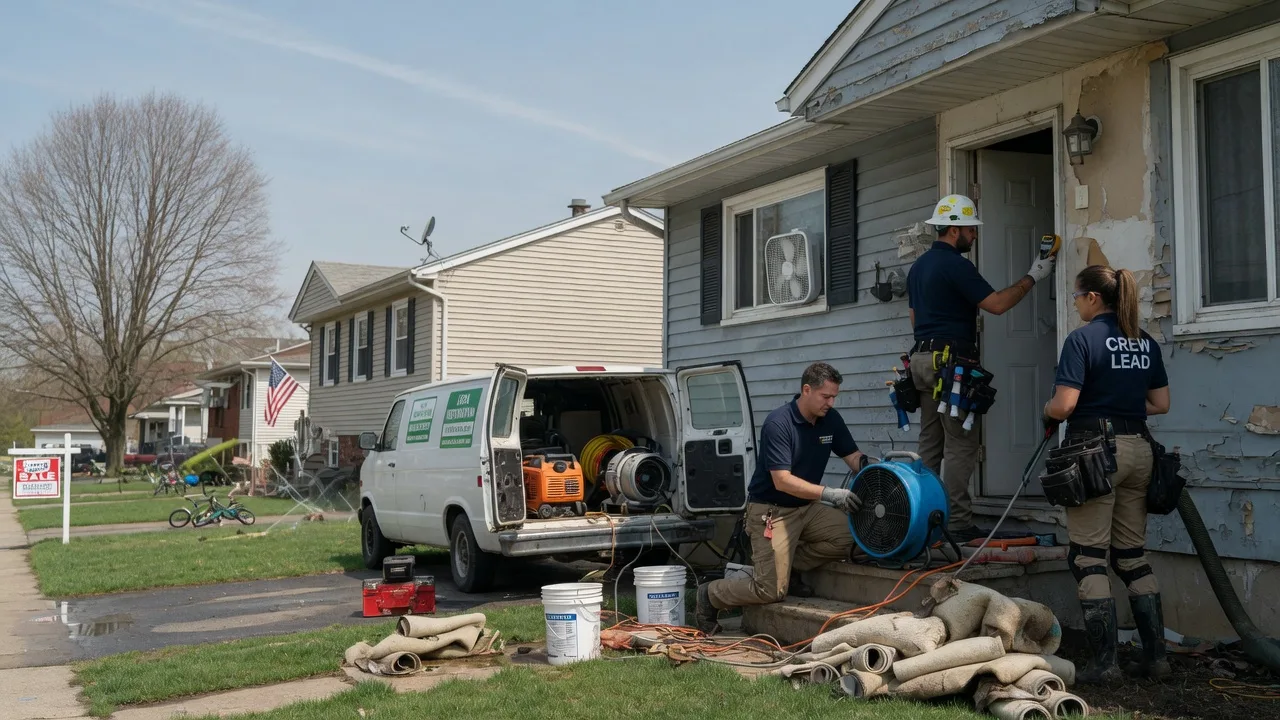 Flood Cleanup in Glenmont, OH near me